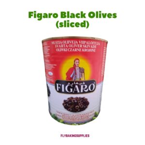 Figaro Sliced Black Olives (can)