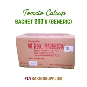 Tomato Catsup sachet 200'S (generic)