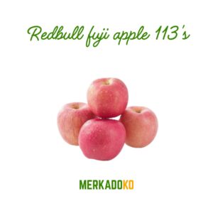 Redbull Fuji Apple (18 Kg Box) 113's