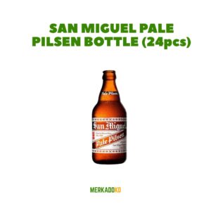 San Mig Pale Pilsen Bottle 24pcs
