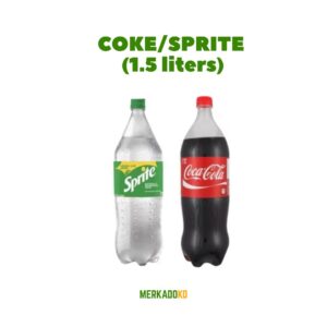 Coke/Sprite 1.5 liters