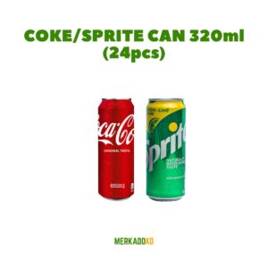 Coke/Sprite Can 320ml 24pcs